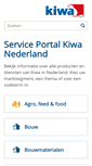 Mobile Screenshot of diensten.kiwa.nl