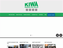 Tablet Screenshot of kiwa.org