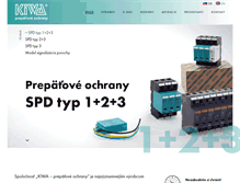 Tablet Screenshot of kiwa.sk